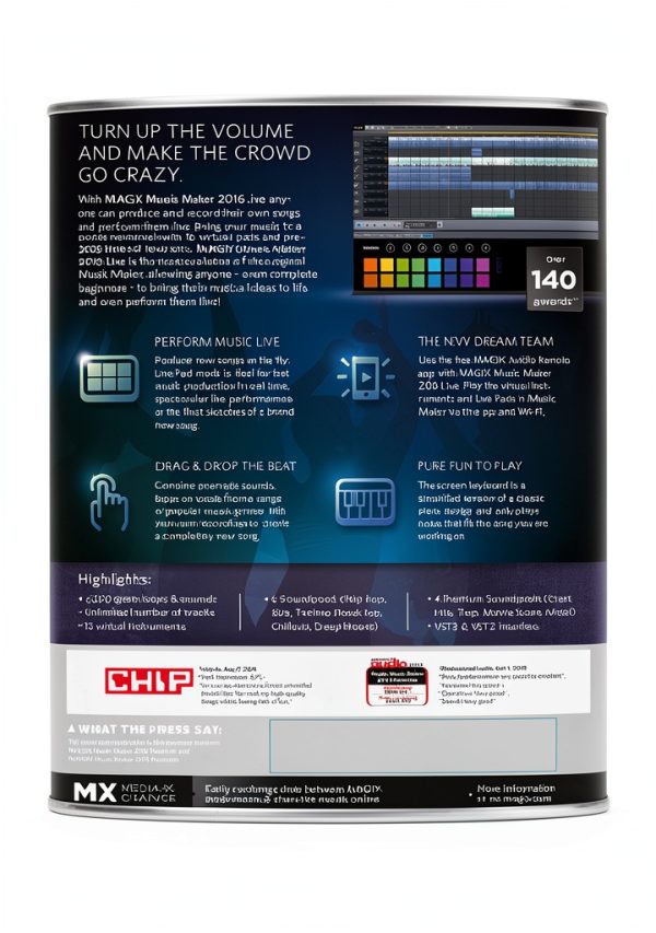 MAGIX Music Notation Software - ART639191111488 Beat Pad with Loop-1