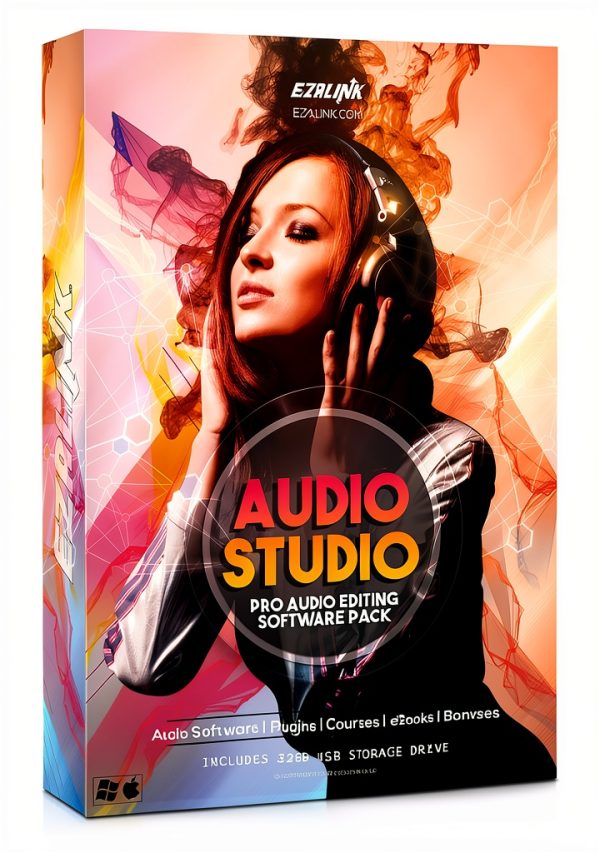 EZALINK Audacity Software Bundle with Crash Course and Pro Plugins-0
