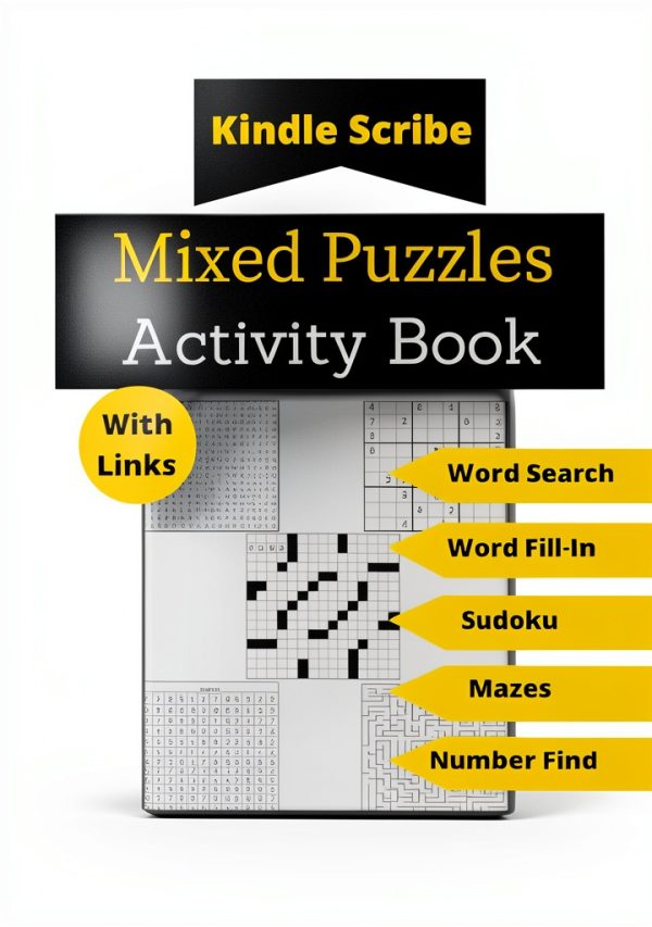 Sudoku for Kindle Scribe, Unlimited Devices, English, 165 Pages-0