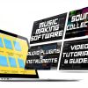 EZALINK Music Creator DAW Software with 10GB Sound Packs and USB Drive-1