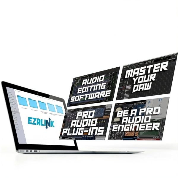 EZALINK Audacity Software Bundle with Crash Course and Pro Plugins-1