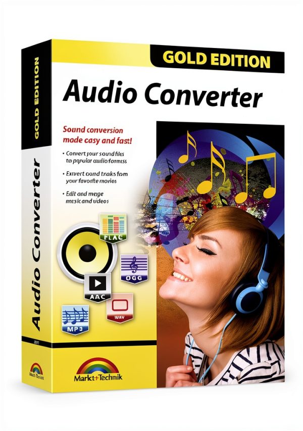 Markt+Technik Audio Converter for Windows - Edit, Trim, and Merge-0