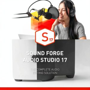 MAGIX Sound Forge Audio Studio 17 Software with WizardFX iZotope Ozone-0