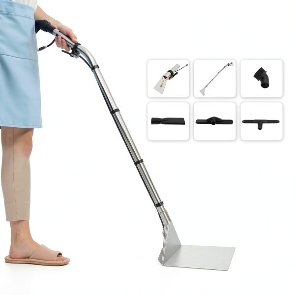 40L Commercial Carpet Cleaning Machine,1000W Powerful 3in1 Carpet Spraying Floor Brush Cleaner Portable Carpet Cleaning Machine,for Home, Staircase, Apartment-7