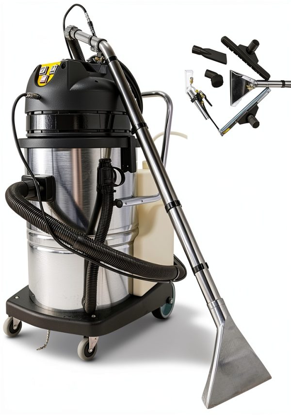 110V 2000W Carpet Cleaner Machine, 80L Portable 3 in 1 Carpet Vacuum Extractor with Six Professional Cleaning Tools-0