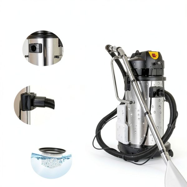 Commercial Carpet Cleaner, 40L/11Gal Multi-Purpose Cleaning Machine with 360 Swivel Wheels (1034W,110V)-1