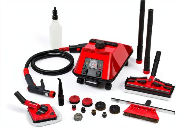 Cleaner - Heavy Duty Multipurpose Professional Commercial Steam Cleaner - Best for Tile & Grout, Oven & Stove, Floors, Windows, Kitchen, Bathroom, Auto Detailing & More-0