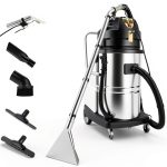 Commercial Carpet Cleaner Machine TBVECHI 3in1 60L Silver Vacuum-0