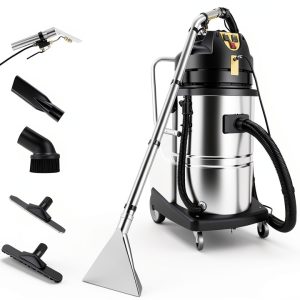 Commercial Carpet Cleaner Machine TBVECHI 3in1 60L Silver Vacuum-0