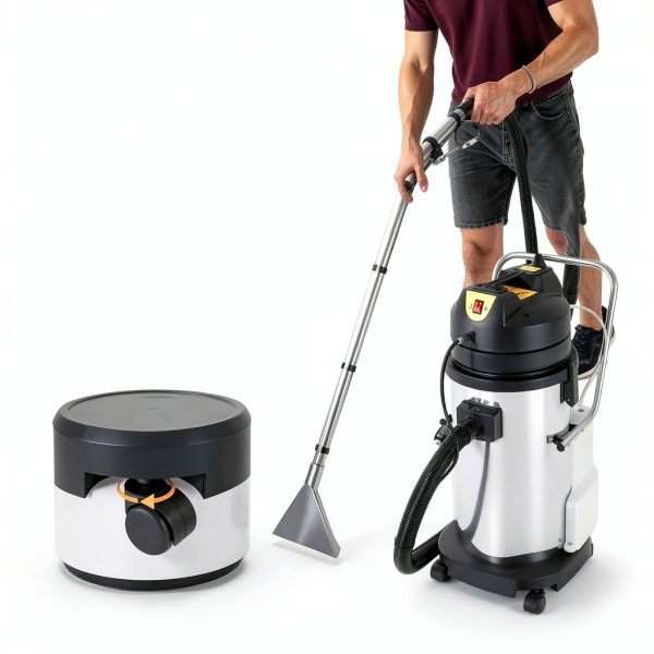 Commercial Carpet Cleaner Machine Professional 40L/11Gal 1049W Carpet Extractor Upholstery Wet Dry Vacuum Cleaning Machine 3 in 1 Portable Dust Extractoror Hard Floor Sofa Curtains for Hotels, Offices-5