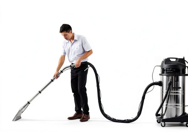 Commercial Carpet Cleaning Machine TBVECHI 60L Silver-1